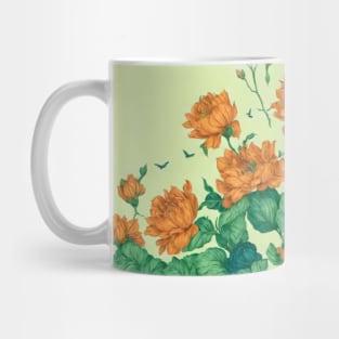 Vintage Floral illustrations V3 Mug